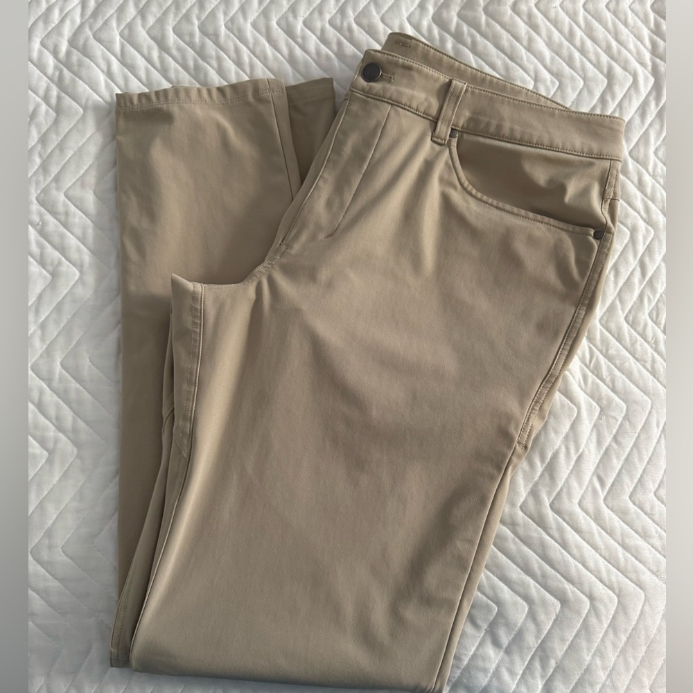 Lululemon ABC Pant Slim Warpstreme Trench 34x33